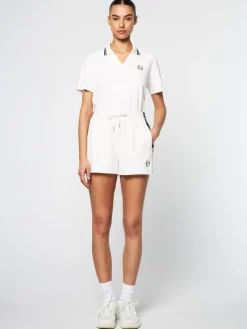 Atri Velour Short- Gardenia