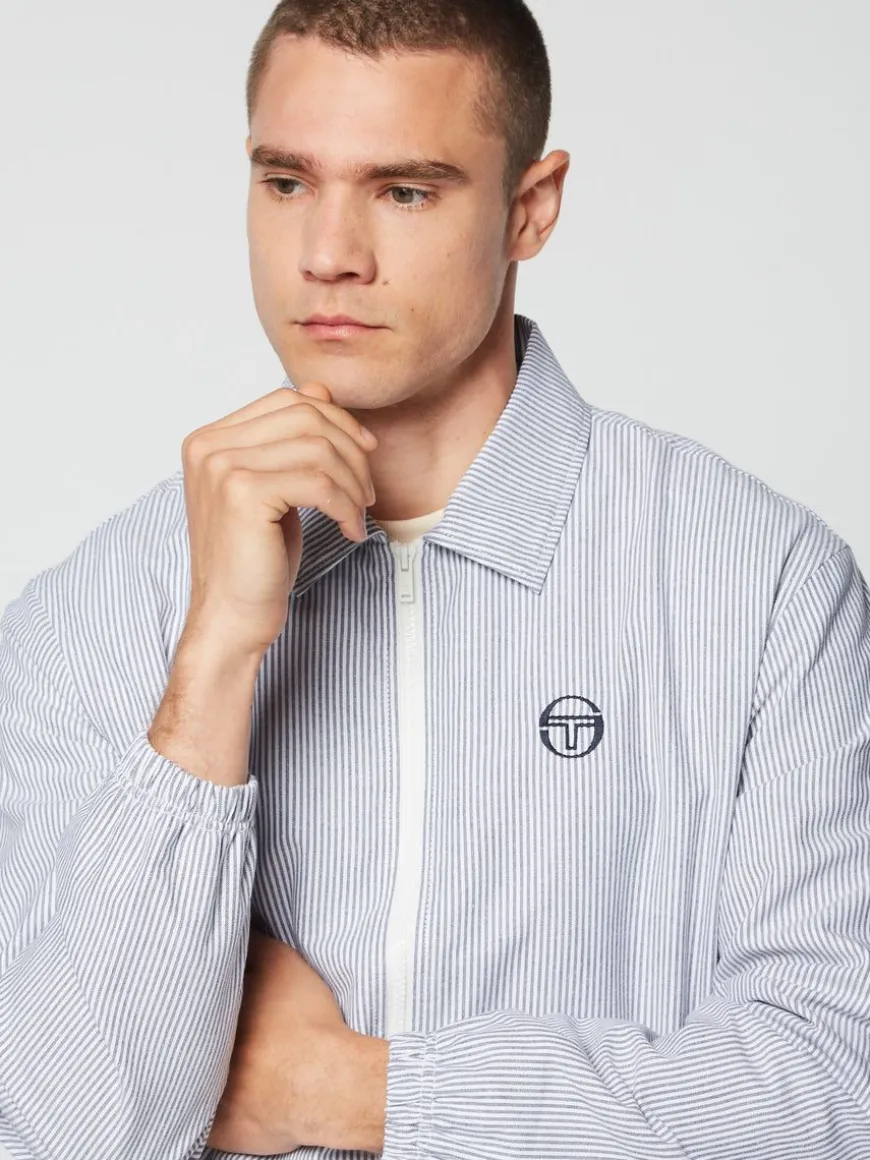 Benvolio Oxford Jacket- Maritime Blue