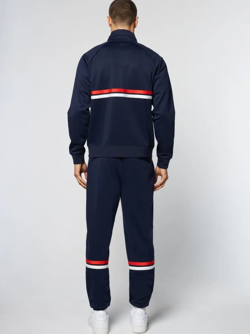 Dallas Track Jacket- Maritime Blue