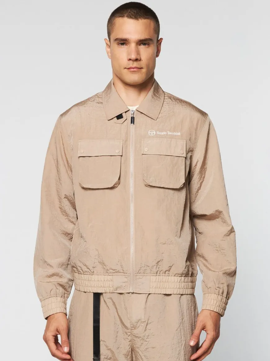Devonte Track Jacket- Humus