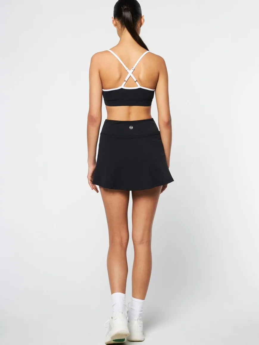 Elisa Sports Top- Black Beauty