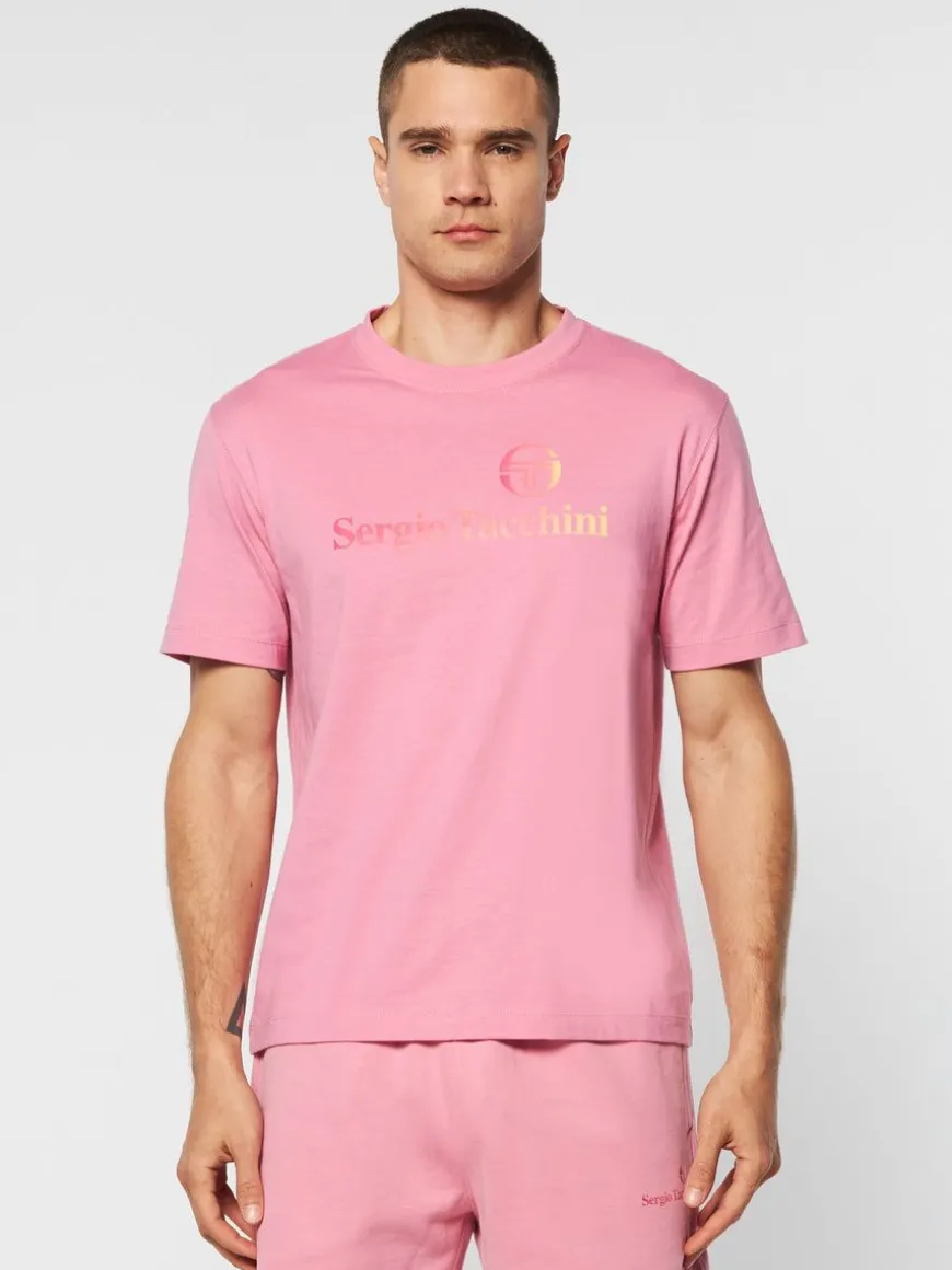 Gradiennte T-Shirt- Wild Rose