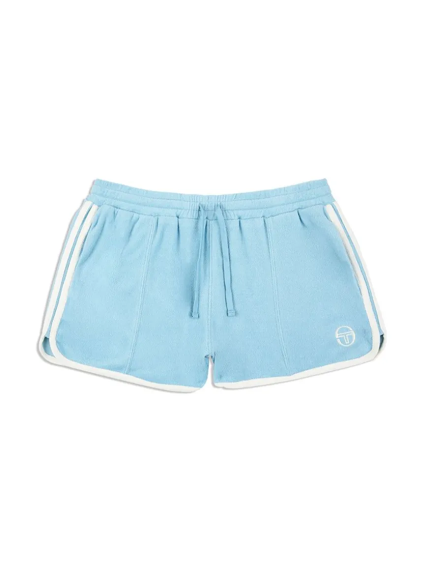Laura High Waist Short- Clear Sky