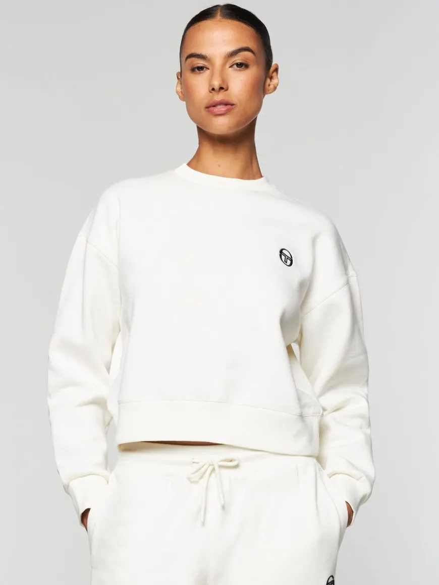 Monique Crewneck- Gardenia