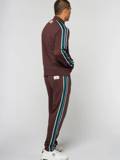 Monte Track Jacket Archivio- Deep Mahogany