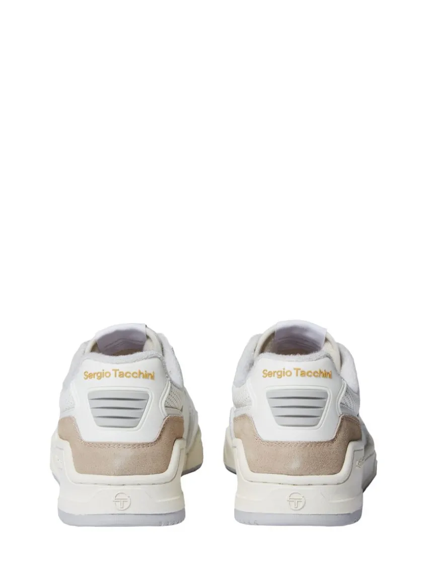 Prime Shot Da Ultra Sneaker- White Tofu/ Quiet Grey