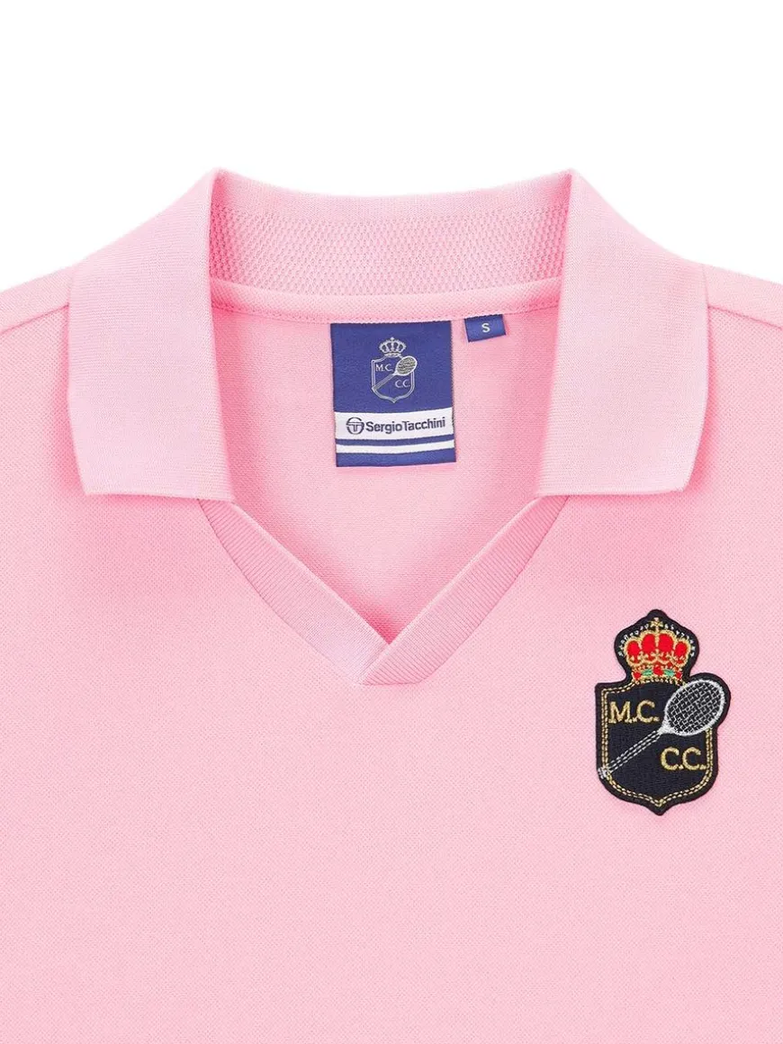 Rally Mch Polo Dress- Light Pink