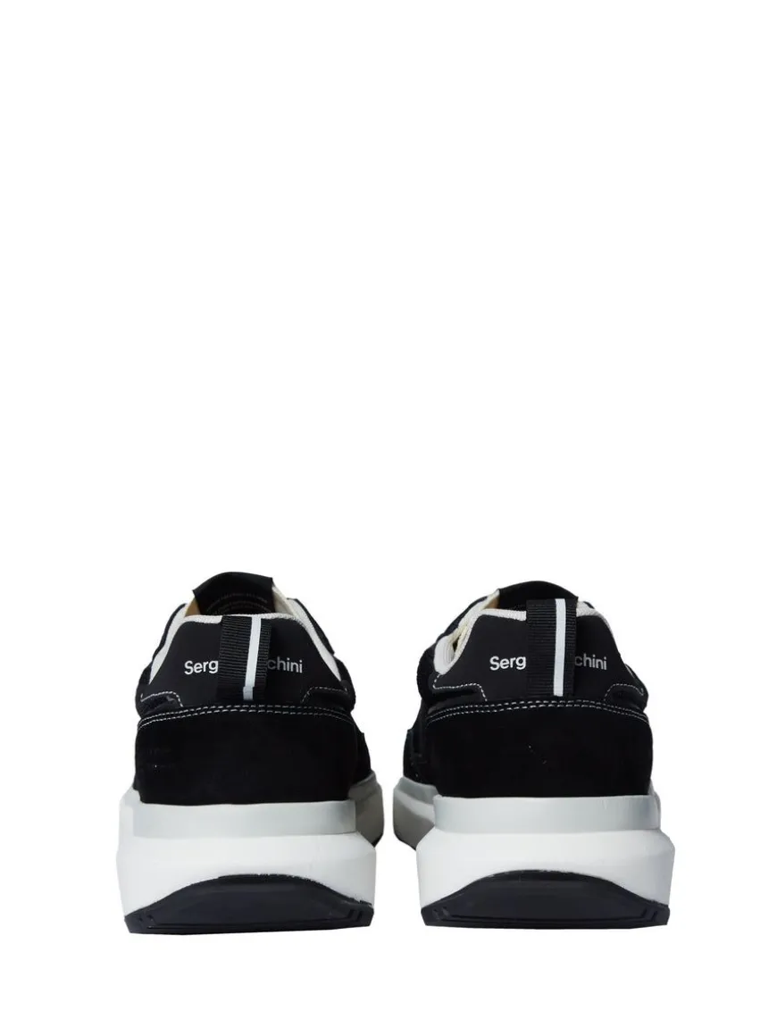 70'S Racer Sneaker- Raven/ Antique White/ December Sky