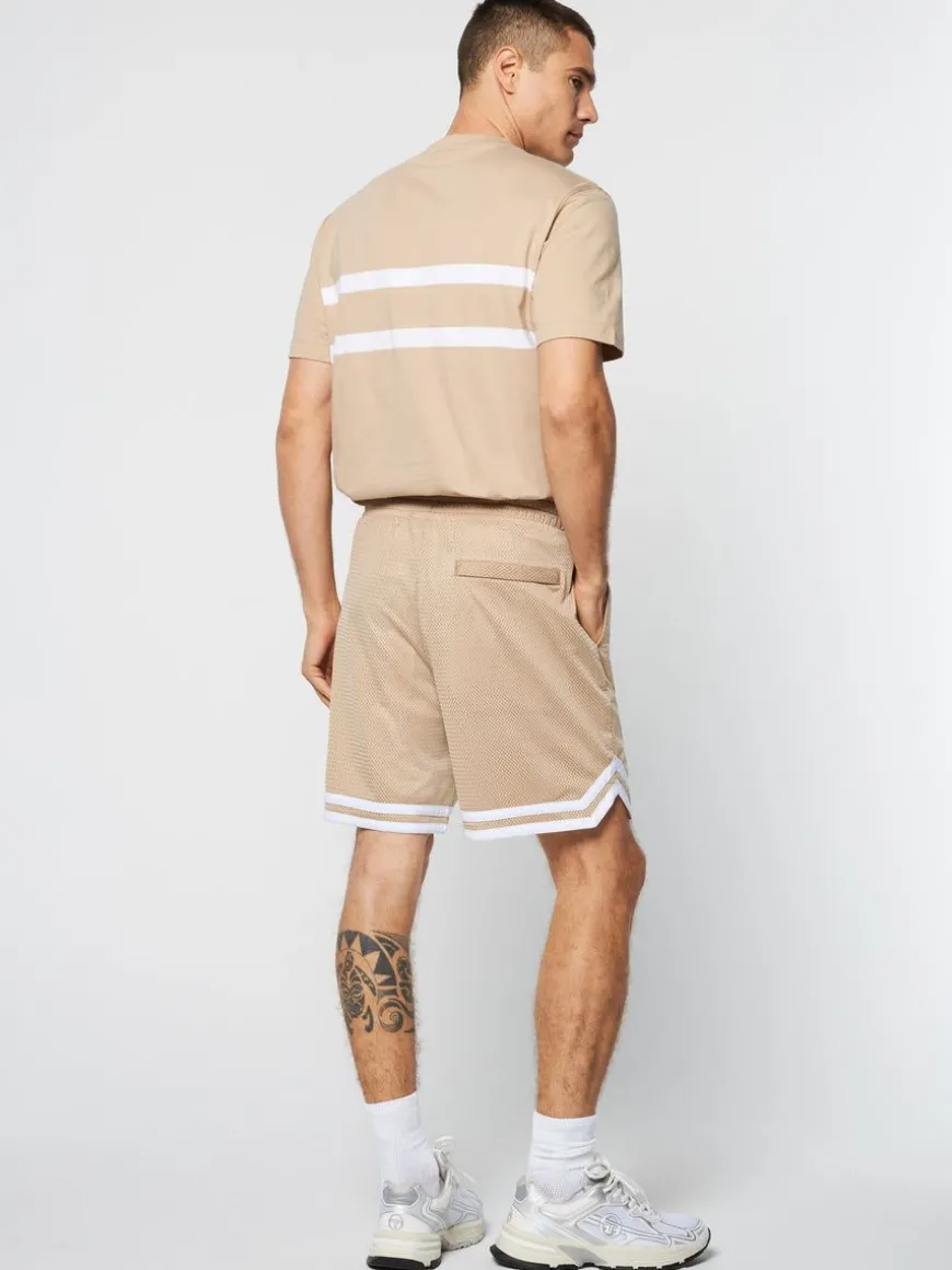 Spazio Banda Mesh Short- Humus