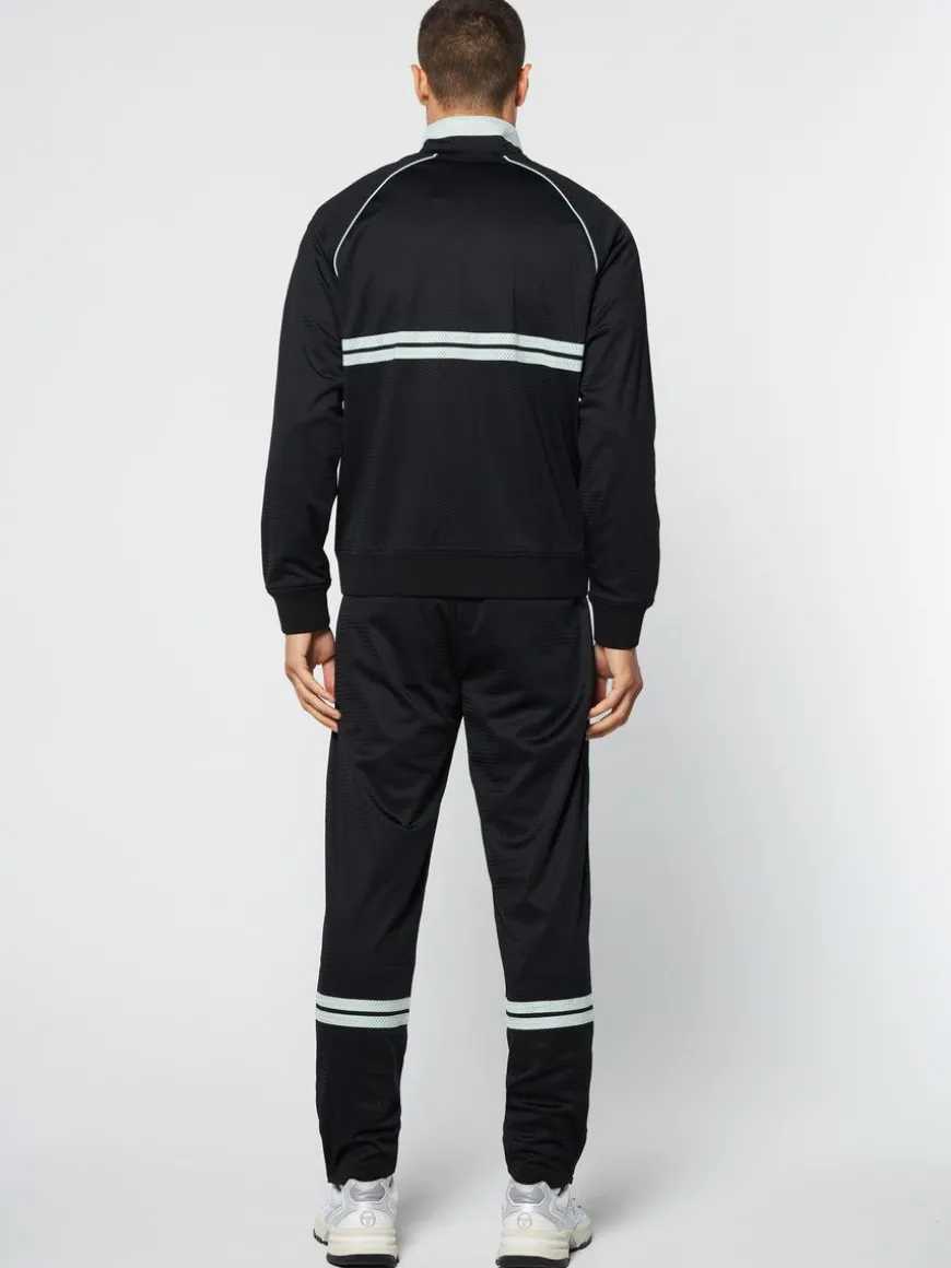 Spazio Dallas Track Jacket- Black Beauty