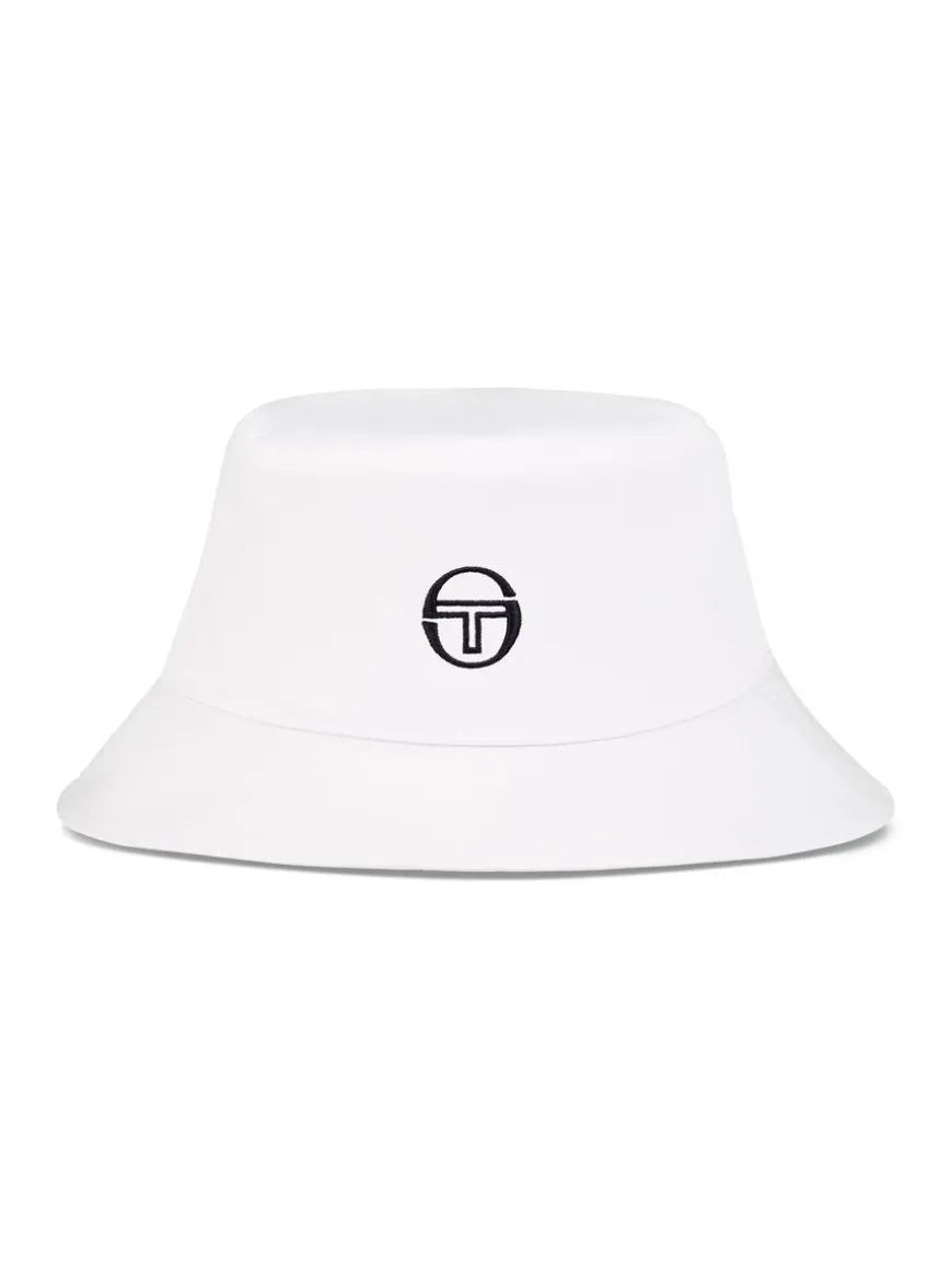 Vacanza Bucket Hat- Brilliant White
