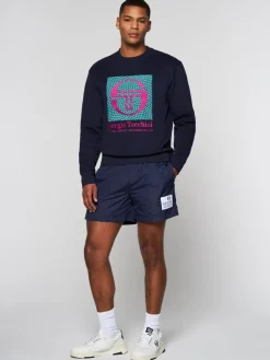 Warp Crewneck- Maritime Blue